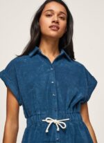 salopeta scurta din catifea femei Pepe Jeans jarman 6Z0R46209 - imagine 3
