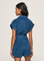 salopeta scurta din catifea femei Pepe Jeans jarman 6Z0R46209 - imagine 4