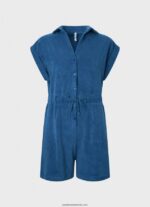 salopeta scurta din catifea femei Pepe Jeans jarman 6Z0R46209 - imagine 5