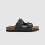 sandale anatomice dublu kansas băiat Pepe Jeans negru 6Z0R461548