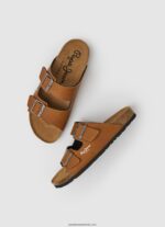 sandale anatomice dublu kansas bărbați Pepe Jeans bronzat 6Z0R461281 - imagine 2