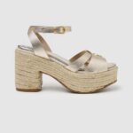 sandale din piele taffy night femei Pepe Jeans aur 6Z0R46646