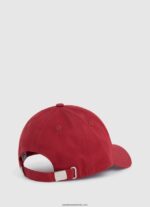 șapcă de bază cu logo brodat băiat Pepe Jeans studio roșu 6Z0R461706 - imagine 2