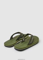 south beach camu beach flip flops bărbați Pepe Jeans verde kaki 6Z0R461280 - imagine 4