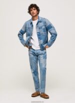 supracămașă denim relaxed fit bărbați Pepe Jeans denim 6Z0R46817 - imagine 2