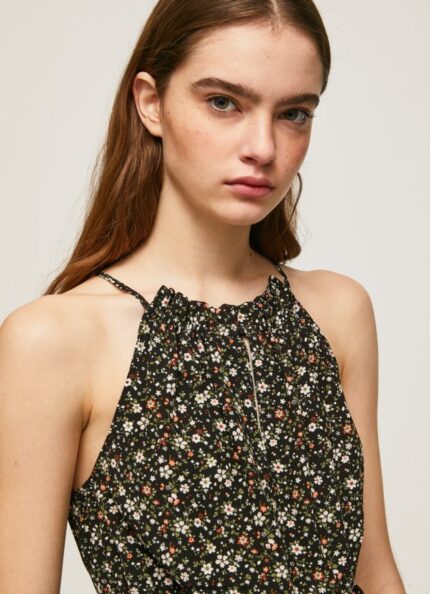 top cu imprimeu floral femei Pepe Jeans multi 6Z0R46366