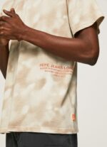 tricou cu imprimeu camuflaj bărbați Pepe Jeans malţ 6Z0R46963 - imagine 3