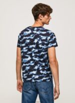 tricou cu imprimeu camuflaj bărbați Pepe Jeans ozzy 6Z0R46922 - imagine 4