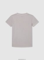 tricou cu imprimeu cu logo băiat Pepe Jeans fildeş 6Z0R461626 - imagine 2