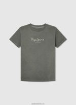 tricou cu imprimeu cu logo băiat Pepe Jeans turnare 6Z0R461612
