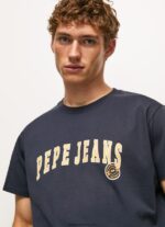 tricou cu imprimeu cu logo bărbați Pepe Jeans dulwich 6Z0R46969 - imagine 3