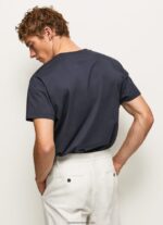 tricou cu imprimeu cu logo bărbați Pepe Jeans dulwich 6Z0R46969 - imagine 4