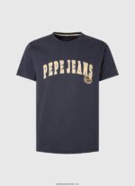 tricou cu imprimeu cu logo bărbați Pepe Jeans dulwich 6Z0R46969 - imagine 5