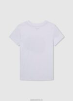 tricou cu imprimeu foto băiat Pepe Jeans aproape alb 6Z0R461655 - imagine 2