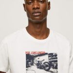 tricou cu imprimeu foto bărbați Pepe Jeans alb 6Z0R46955