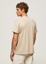 tricou cu imprimeu foto bărbați Pepe Jeans malţ 6Z0R46989 - imagine 4