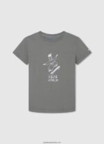 tricou cu imprimeu grafic băiat Pepe Jeans turnare 6Z0R461614