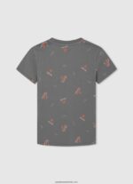 tricou cu imprimeu peste tot băiat Pepe Jeans turnare 6Z0R461639 - imagine 2