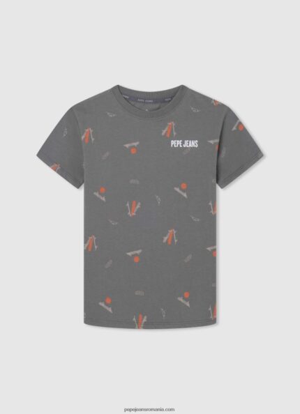 tricou cu imprimeu peste tot băiat Pepe Jeans turnare 6Z0R461639