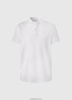 tricou cu logo bărbați Pepe Jeans alb 6Z0R461085 - imagine 5