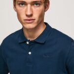 tricou cu logo bărbați Pepe Jeans marina 6Z0R461078