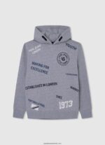 tricou cu logo brodat din bumbac băiat Pepe Jeans dulwich 6Z0R461590 - imagine 5