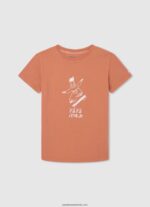 tricou cu logo imprimat băiat Pepe Jeans malţ 6Z0R461616 - imagine 5