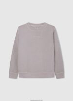 tricou cu logo-ul steagului băiat Pepe Jeans alb 6Z0R461606 - imagine 4