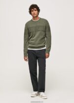 tricou din bumbac cu gât rotund bărbați Pepe Jeans turnare 6Z0R46856 - imagine 2