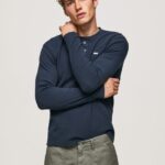 tricou din bumbac tricot waffle bărbați Pepe Jeans dulwich 6Z0R46923