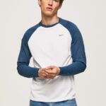 tricou raglan cu maneca lunga bărbați Pepe Jeans jarman 6Z0R46985