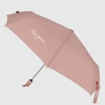 umbrelă automată pliabilă macy femei Pepe Jeans trandafir de frasin 6Z0R46788