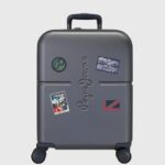 valiză cu roți la piept băiat Pepe Jeans marina 6Z0R461703
