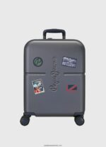 valiză cu roți la piept băiat Pepe Jeans marina 6Z0R461703