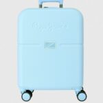 valiza troler 55cm abs femei Pepe Jeans cer 6Z0R46749
